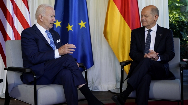 President Joe Biden and German Chancellor Olaf Scholz