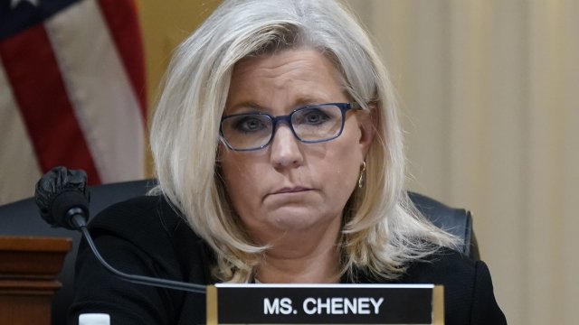 Rep. Liz Cheney during a Jan. 6 Committee hearing