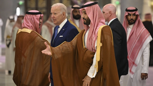 U.S. President Joe Biden and Saudi Crown Prince Mohammed bin Salman