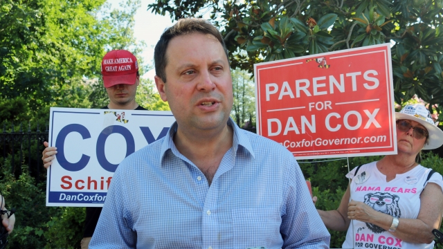 Del. Dan Cox, a Maryland state legislator who is seeking the Republican nomination for governor of Maryland