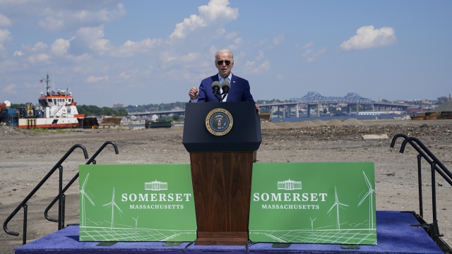 President Joe Biden speaks about climate change and clean energy