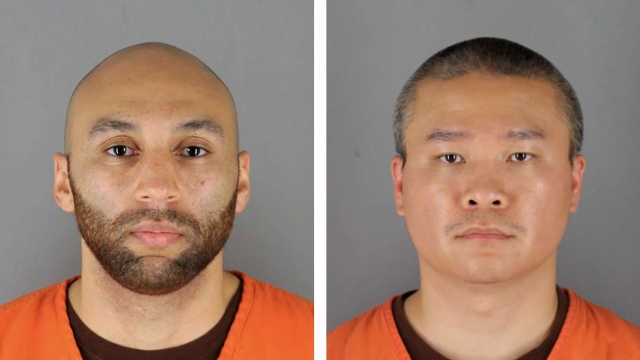 Former Minneapolis police officers J. Alexander Keung and Tou Thao