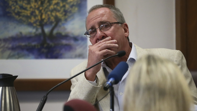 Neil Heslin, father of 6-year-old Sandy Hook shooting victim Jesse Lewis, becomes emotional during his testimony