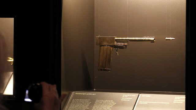 A prop from the film 'The Man with the Golden Gun'