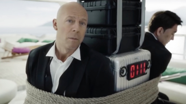 A deepfake of Bruce Willis