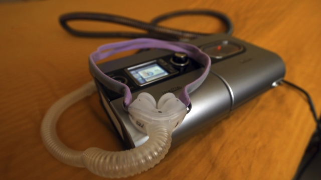 a sleep apnea breathing device