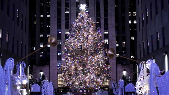 The Rockefeller Center Christmas tree