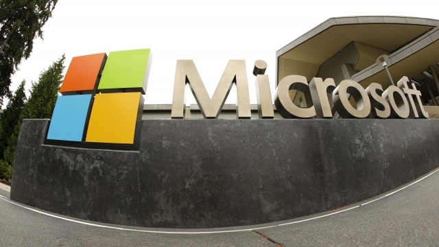 The Microsoft Corp. logo
