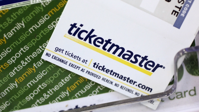 Ticketmaster tickets and gift cards.