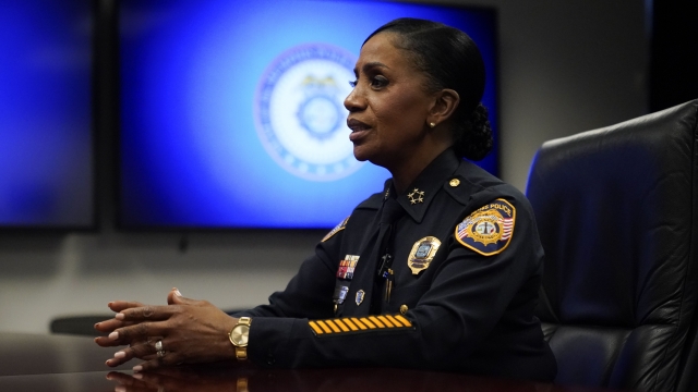 Memphis Police Director Cerelyn Davis speaks during an interview.
