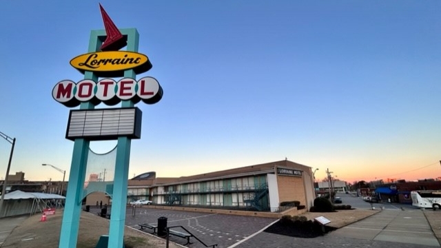 The Lorraine Motel is shown.