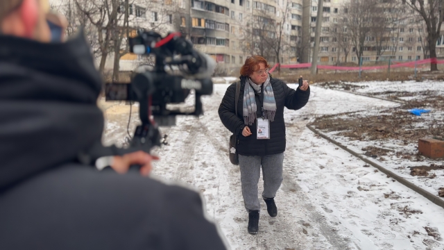 Citizen war crimes investigator in Ukraine risks life for justice