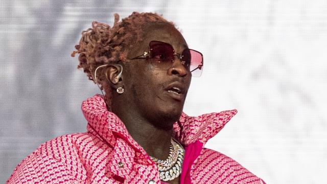 Young Thug performs.