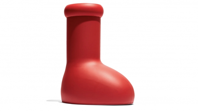 MSCHF's Big Red Boot is shown.