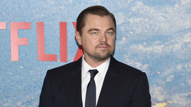 Leonardo DiCaprio attends the world premiere of "Don't Look Up" at Jazz at Lincoln Center