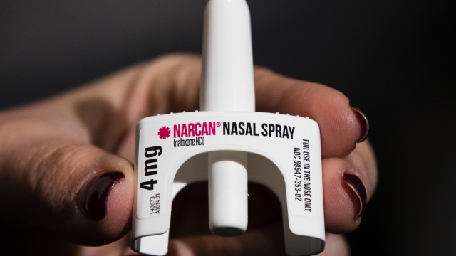 The overdose-reversal drug Narcan nasal spray