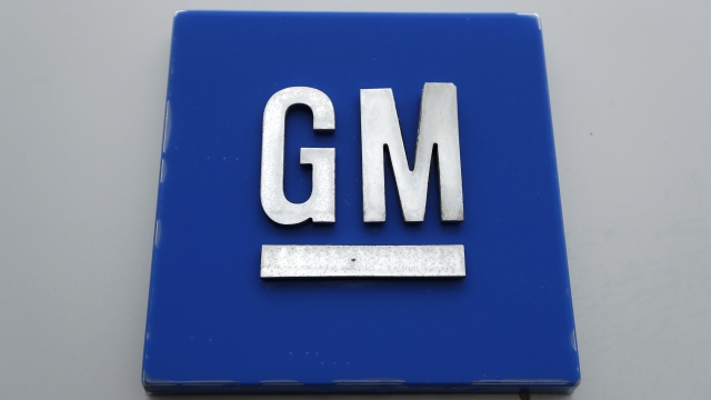 The General Motors logo.