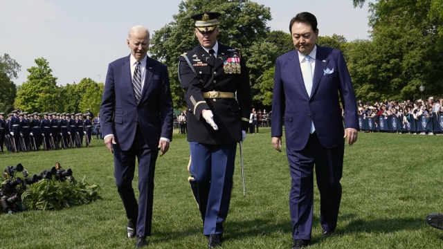 President Joe Biden and South Korean President Yoon Suk Yeol.