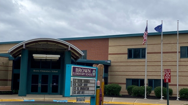 Brown Elementary School in Brownsburg, Indiana.