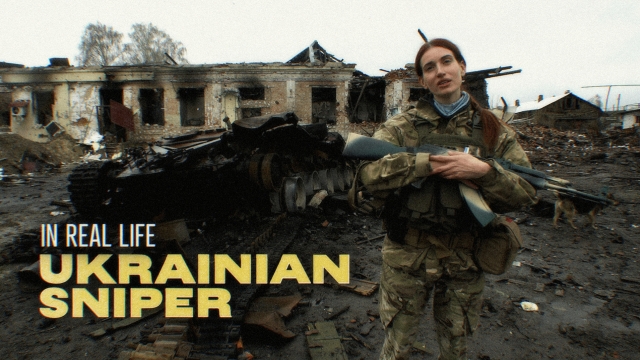 In Real Life: Ukrainian Sniper
