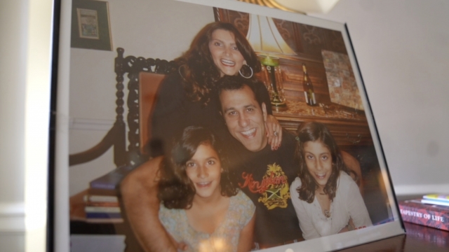 Detained American Emad Sharghi in a family photo