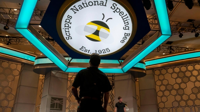 The Scripps National Spelling Bee stage