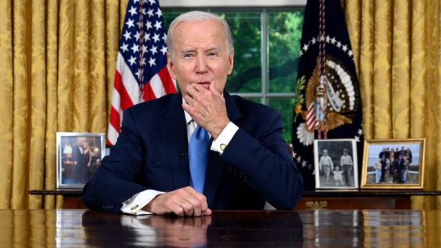 President Joe Biden addresses the nation on the budget deal.