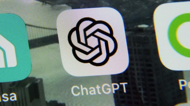 ChatGPT app on an iPhone