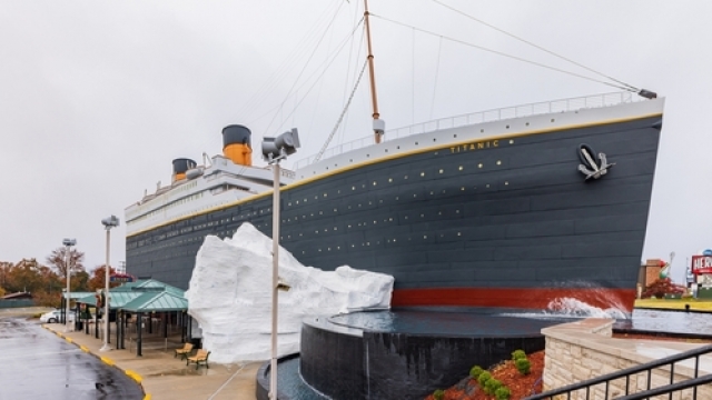 The Titanic museum attraction.