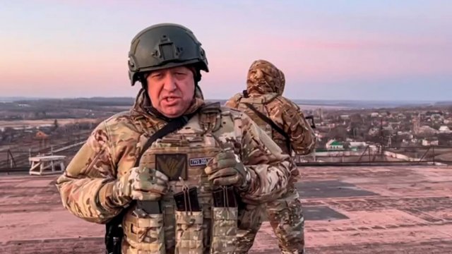 Yevgeny Prigozhin, the owner of the Wagner Group military company.
