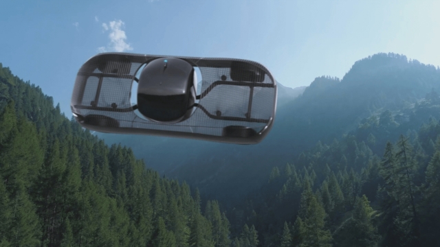 Alef Aeronautics' flying car.