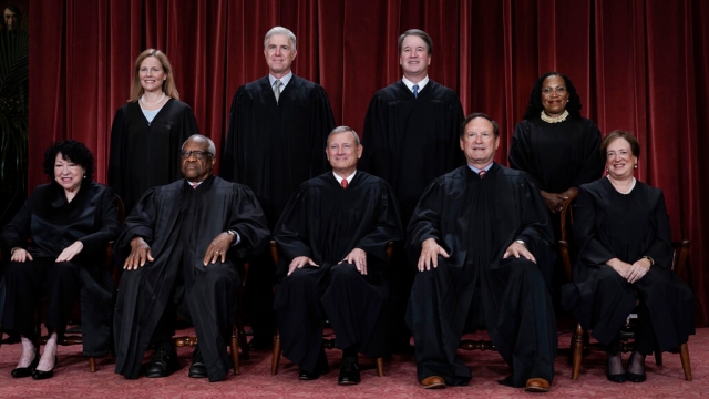 The U.S. Supreme Court Justices.