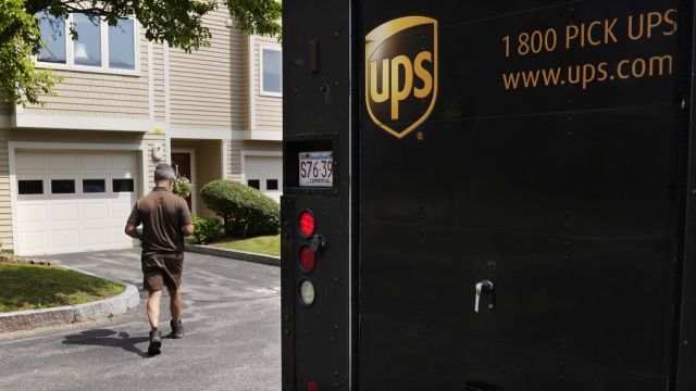 UPS delivery worker.