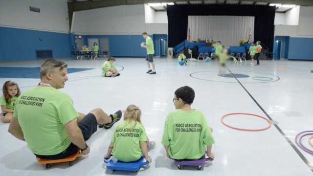 Kids get exercise at P.A.C.K camp