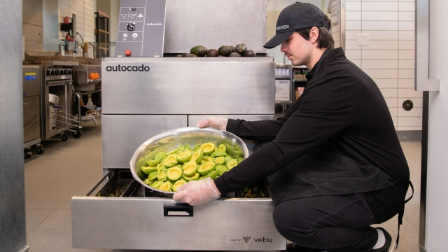 Chipotle's new "Autocado" guacamole robot.