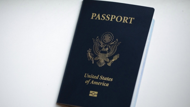 The cover of a U.S. Passport