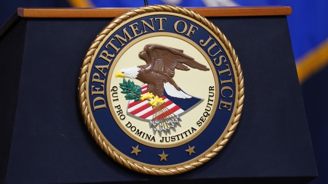 The seal for the U.S. Department of Justice