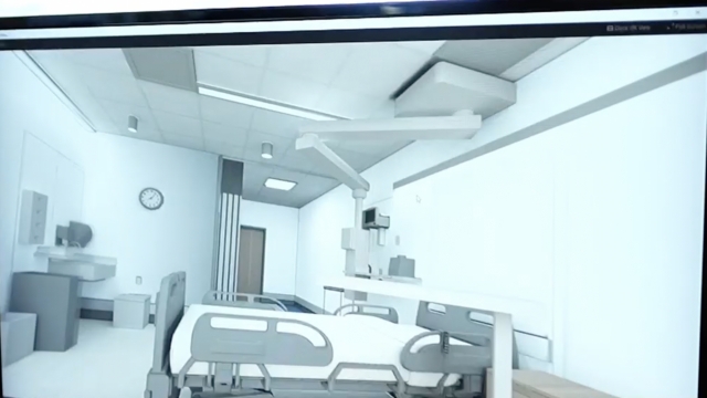 Virtual hospital room