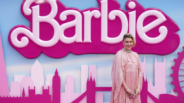 Writer/director/executive producer Greta Gerwig at the "Barbie" premiere