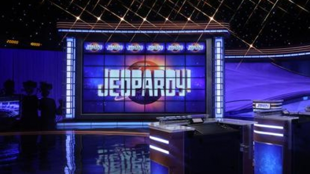 The set of the television game show "Jeopardy!"