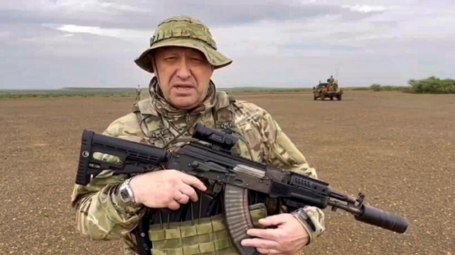 Yevgeny Prigozhin, the owner of the Wagner Group military company.