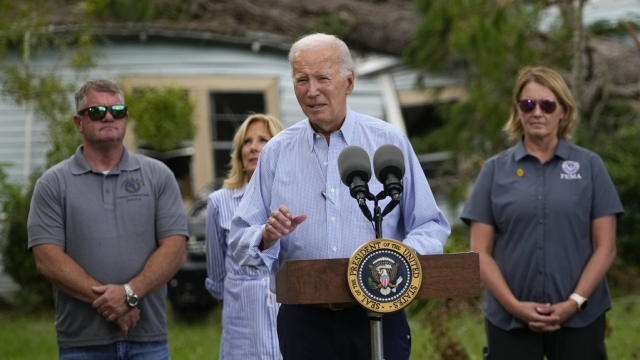 President Biden speaking in Florida.
