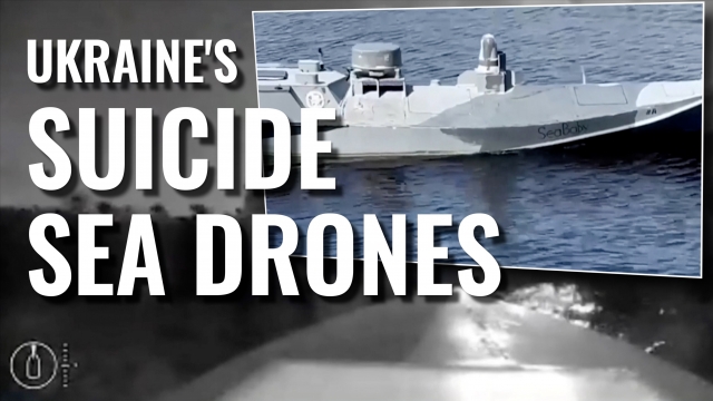 Ukraine Suicide Sea Drones