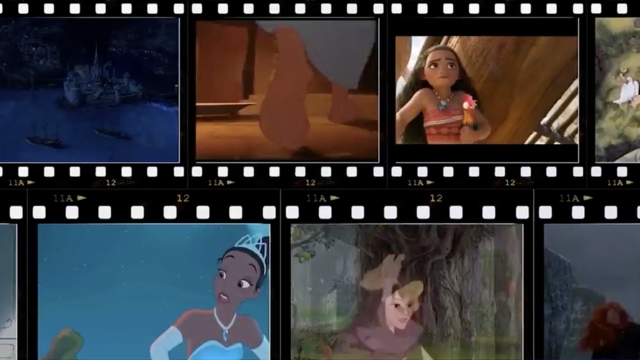 Montage of Disney movies