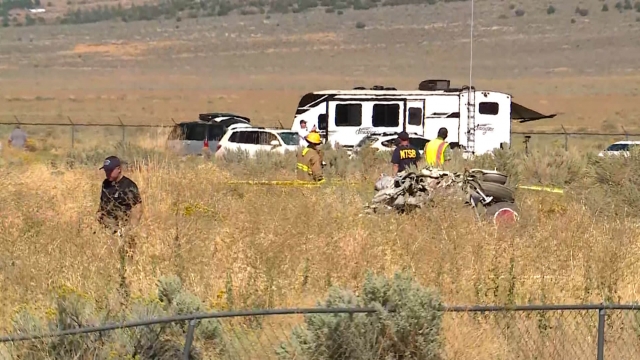 2 pilots killed after their planes collided upon landing at air races in Reno, Nevada.