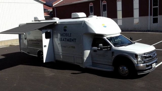 A mobile addiction treatment van.