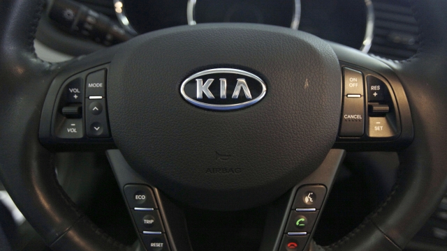Kia optima's steering wheel