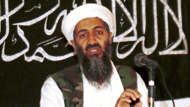 File photo of Osama bin Laden.