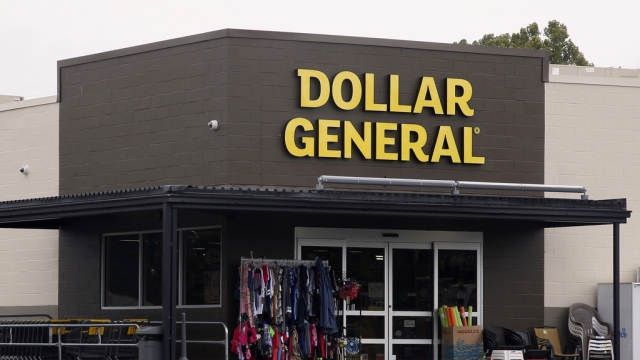 A Dollar General store is shown.