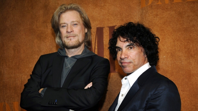 Daryl Hall and John Oates are pictured.